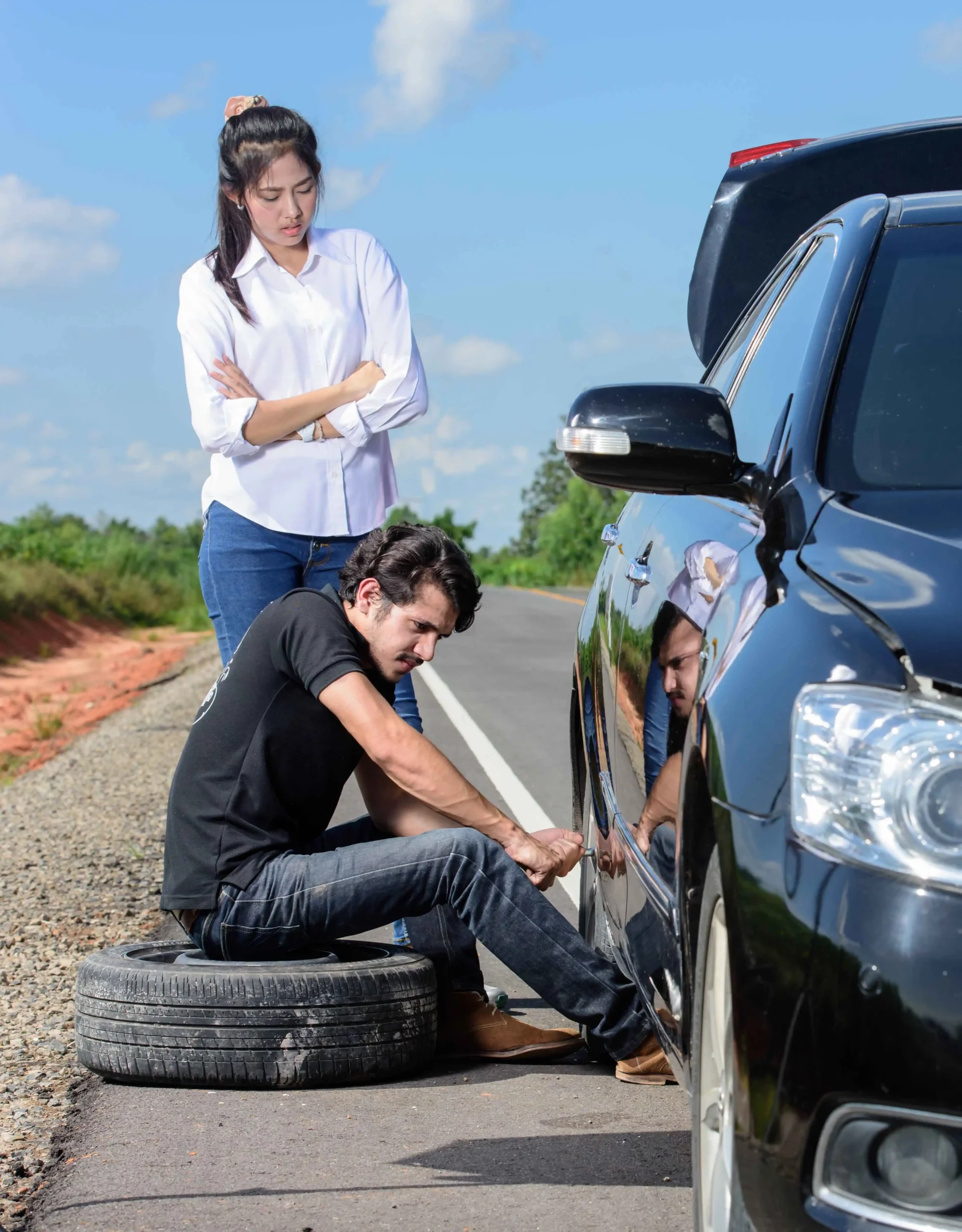 AutoAid tyre repair services at your location